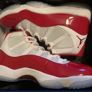 Cherry red Jordan 11 brand new size 9.5 Mens